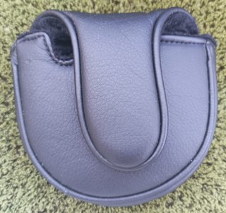 headcover "ClubstoHire.com" para putter de Golfe