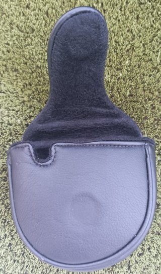 headcover "ClubstoHire.com" para putter de Golfe