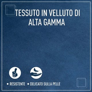 Poltrona da Salotto in Velluto con Imbottitura Spe