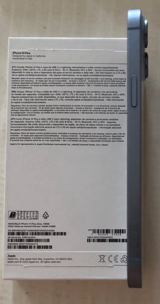 iPhone 14 Plus Azul 128GB