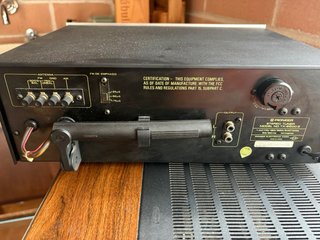 Sintonizador Pioneer TX-6500 Plata