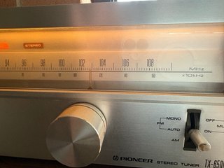 Sintonizador Pioneer TX-6500 Plata