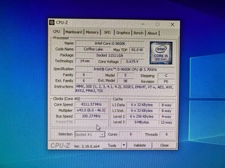 PROCESADOR CPU Intel Core i5-9600K 3.7Ghz LGA 1151