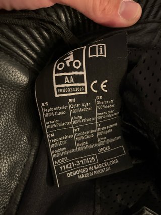 Pantalones de moto cuero ARMURE