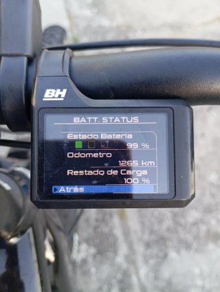 Bicicleta Eléctrica BH Negra