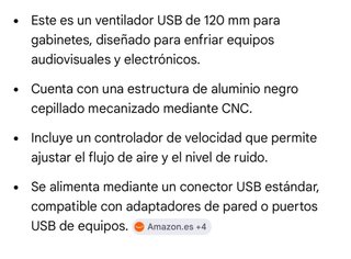 Ventilador USB 3RieffCEC para armarios