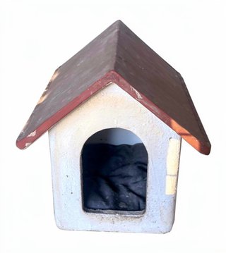 Cuccia per cani in cemento