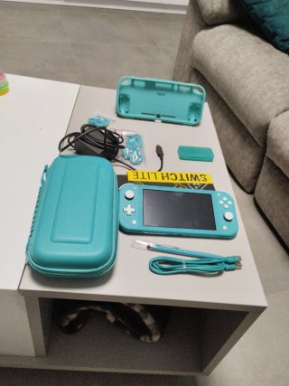 Nintendo Switch Lite Verde + Accesorios