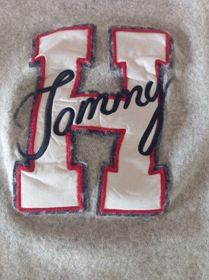 Jersey Tommy Hilfiger Lana Gris Talla XS