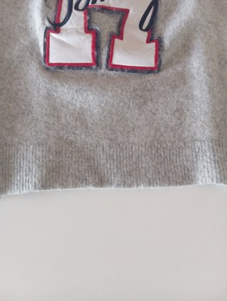 Jersey Tommy Hilfiger Lana Gris Talla XS
