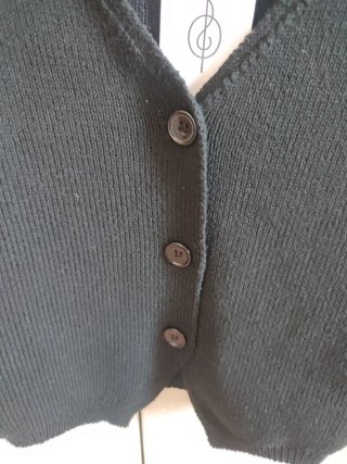Chaleco negro Stradivarius Talla S