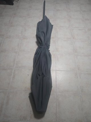 Parasol Rectangular Gris 200x300