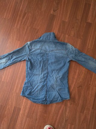 Camisa vaquera Stradivarius Talla M