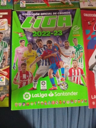 Álbumes de cromos de fútbol La Liga