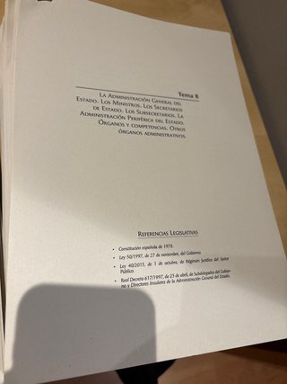 Temario 1 y 2 auxiliar administrativo estado