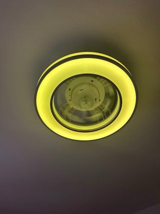 Lámpara Ventilador Moderna