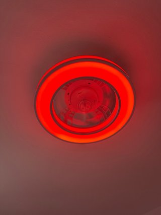 Lámpara Ventilador Moderna