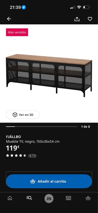 FJÄLLBO Mueble TV