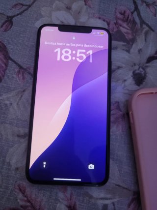 iPhone 11 Pro Max Rosa - Salud Batería 74%