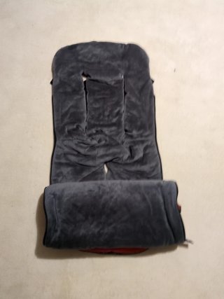 Saco silla de paseo bebé rojo