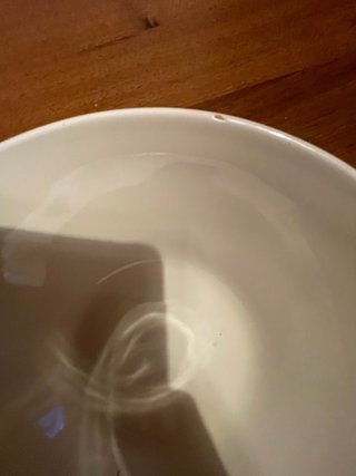 Piatto fondo ceramica decorato a mano