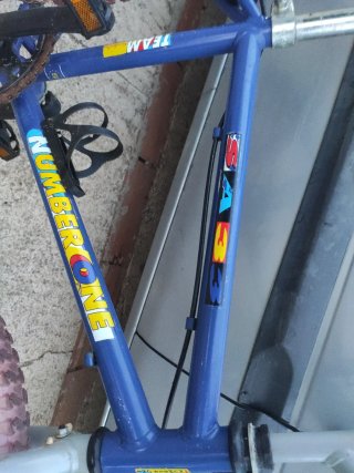 Bicicleta infantil BMX azul