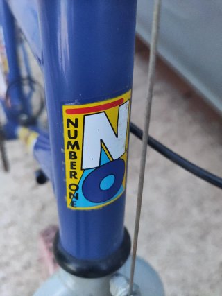 Bicicleta infantil BMX azul