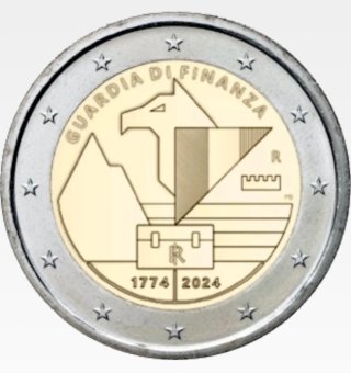 Moneda 2 Euro Italia 2024 SC