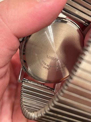 Reloj Lorus Hombre Plata y Blanco