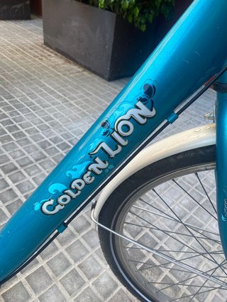 Bicicleta Urbana Golden Lion Azul
