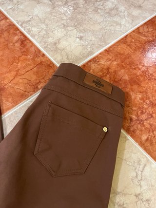 Lote 2 Pantalones Cortefiel y Zanco Beige y Marrón