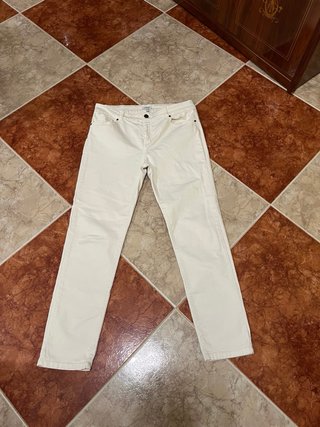 Lote 2 Pantalones Cortefiel y Zanco Beige y Marrón