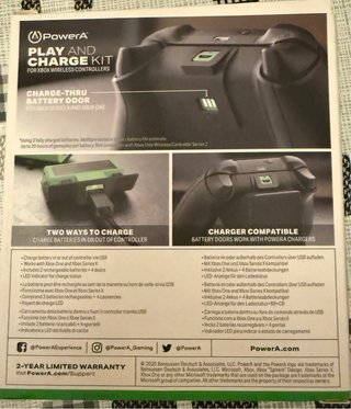 PowerA Kit Carga Mandos Xbox