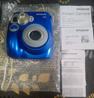 Cámara Instantánea Polaroid 300 Azul