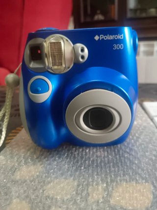 Cámara Instantánea Polaroid 300 Azul