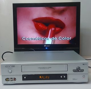 Video VHS Daewoo 6 cabezales. Como nuevo