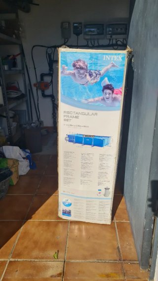 Lona para piscina INTEX 4,5x2,2x0,84m