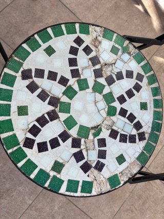 Mesa y 2 Sillas Terraza Mosaico