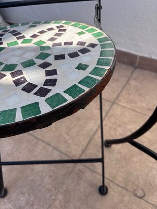 Mesa y 2 Sillas Terraza Mosaico