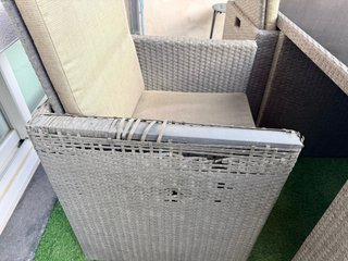 CONJUNTO DE JARDÍN / TERRAZA – MESA + 6 SILLONES