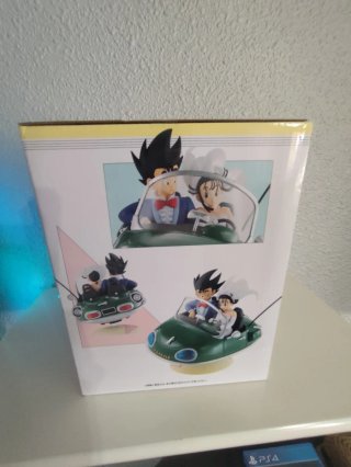 Figura Goku y Chi Chi Ichiban Kuji Snap Collection