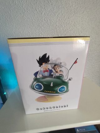 Figura Goku y Chi Chi Ichiban Kuji Snap Collection