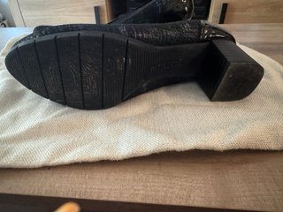 Zapatos PITILLOS mujer tacón negro/plata