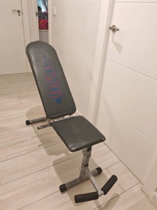 Lote Gym: Mancuernas, Discos, Banco y  dominadas