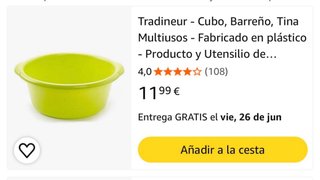 Lote 2 Lavabos Plástico Azul y Verde