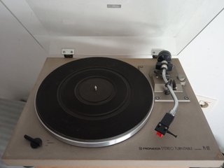 Giradischi Pioneer PL-512 con testina. High-end