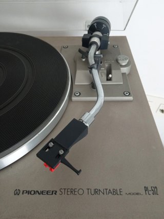 Giradischi Pioneer PL-512 con testina. High-end