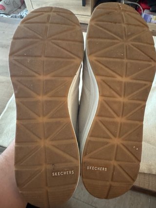 Zapatillas Skechers Beige Mujer Talla 41