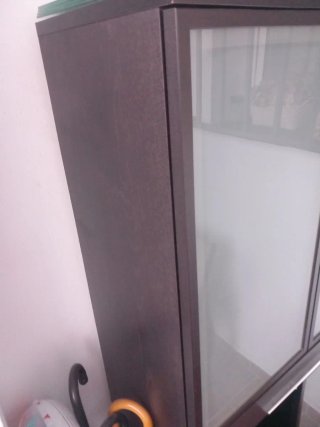 Vitrina Ikea Madera y Cristal