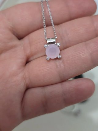 Collar y Anillo Plata 925 Ley
